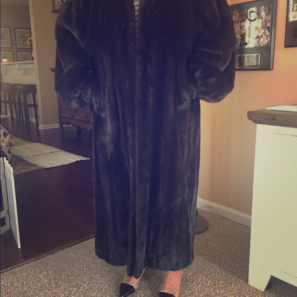 Mink coat
